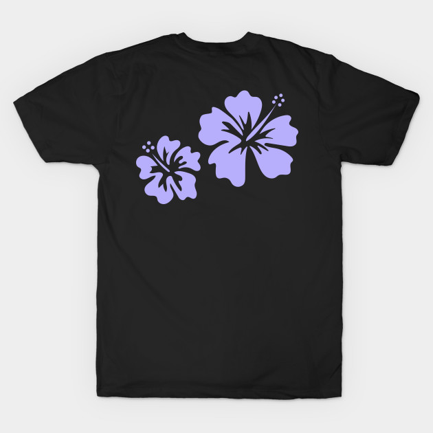 Hibiscus purple by leewarddesign